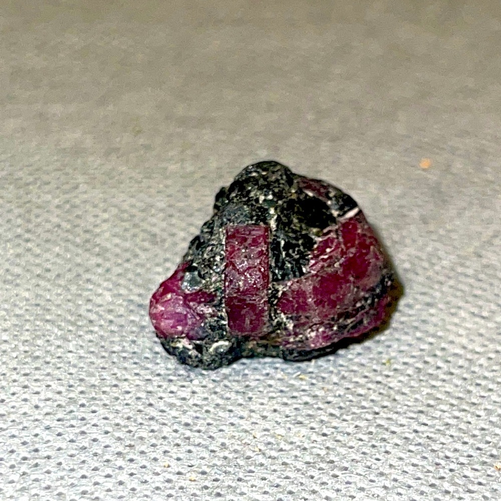 3 LEFT! Rough GEMMY Ruby Slabs & Chunks w/ Black Tourmaline - Picture 10 of 14